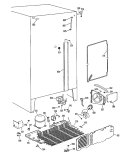 Section Diagram and Parts List for TFX27ZRSAAD  General Electric Refrigerator