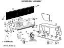 Part Location Diagram of WH42X2290 GE METER CASE PAINTED  White