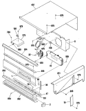 Section Diagram and Parts List for JKP45WP3WG  General Electric Wall Oven