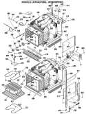 Part Location Diagram of WB18K5215 GE WIRE CONDUIT ASM-DOUBLE