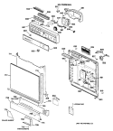 Part Location Diagram of WD21X0733 GE USE GEH WD21X733