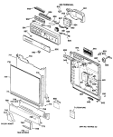 Part Location Diagram of WD27X0549 GE USE GEH WD27X549