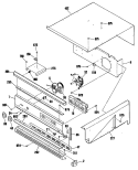 Section Diagram and Parts List for JKP26GP4BG  General Electric Wall Oven