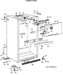 Part Location Diagram of WR02X9012 GE USE GEH WR2X9012
