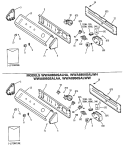 Section Diagram and Parts List for WWA8900SALAA  General Electric Washer