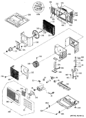 Part Location Diagram of WB01K5099 GE USE GEH WB1K5099