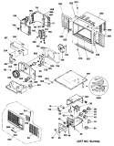 Part Location Diagram of WJ01X0974 GE USE GEH WJ1X974