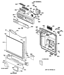 Part Location Diagram of WD27X0529 GE USE GEH WD27X529