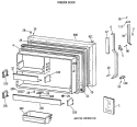 Part Location Diagram of WR04X0213 GE USE GEH WR4X213