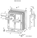 Part Location Diagram of WR71X2475 GE SHELF FRONT FF FULL