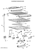 Part Location Diagram of WR51X0401 GE USE GEH WR51X401