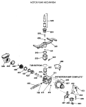 Part Location Diagram of WD19X0057 GE HOUSING PUMP