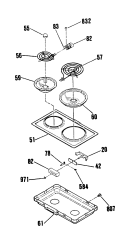 Part Location Diagram of WB62K5113 GE MAINTOP-037