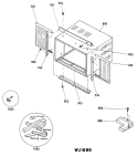 Section Diagram and Parts List for KMS06LAM1  Hotpoint Air Conditioner