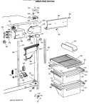 Part Location Diagram of WR17X3672 GE SHIELD LIGHT FF