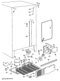 Section Diagram and Parts List for CSX22GRAWH  Hotpoint Refrigerator
