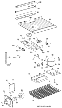 Part Location Diagram of WR02X8517 GE BRACKET HTR