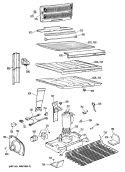 Part Location Diagram of WR84X0156 GE WR84X0156