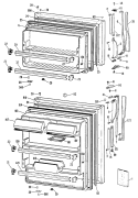 Part Location Diagram of WR71X2128 GE FRONT DOOR SHELF
