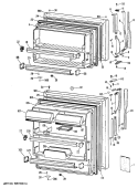 Part Location Diagram of WR77X0590 GE I D PANEL FF