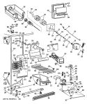 Part Location Diagram of WR17X3106 GE COVER EVAP