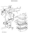 Part Location Diagram of WR17X3255 GE HANDLE PAN