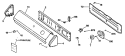 Part Location Diagram of WH42X2232 GE END CAP  R.H.