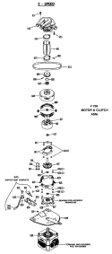 2 - SPEED Diagram and Parts List for WLW3800SBLAD  Hotpoint Washer