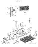 UNIT PARTS Diagram and Parts List for CTX18LASJLWH  Hotpoint Refrigerator