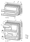 Section Diagram and Parts List for CTH16BYTCRWH  Hotpoint Refrigerator