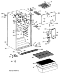 Part Location Diagram of WR02X9201 GE SHIM HINGE
