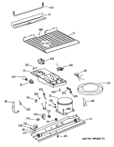 Part Location Diagram of WR01X2007 GE STRIATE WASH