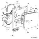 Section Diagram and Parts List for DLB3900SBM  Hotpoint Dryer