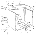 Section Diagram and Parts List for DLB3900SBM  Hotpoint Dryer