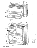 Part Location Diagram of 31-5945-1 GE PM MINI MANUAL WIRING