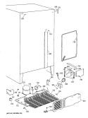 Section Diagram and Parts List for CSX22KAXAAD  Hotpoint Refrigerator