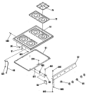 Part Location Diagram of WB3X760 GE DISCONTINUED