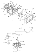 Section Diagram and Parts List for L3B360GL1  General Electric Range