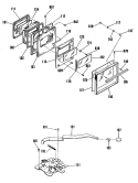 Part Location Diagram of WB55M1 GE DISCONTINUED