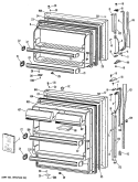 Part Location Diagram of WR22X441 GE DISCONTINUED