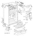 Section Diagram and Parts List for MTX16CYXKRWH  General Electric Refrigerator
