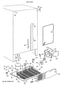 UNIT PARTS Diagram and Parts List for MSK22GAXAAD  General Electric Refrigerator