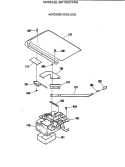 MOTORIZED DOOR LOCK Diagram and Parts List for JBP15GIV1WH  General Electric Range