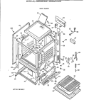 BODY PARTS Diagram and Parts List for JGBS04EV3AD  General Electric Range