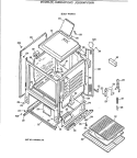 BODY PARTS Diagram and Parts List for JGBS04PV3AD  General Electric Range
