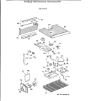 UNIT PARTS Diagram and Parts List for TBH16JAXLRAD  General Electric Refrigerator