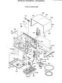 Part Location Diagram of WB56X2167 GE OUTER CASE