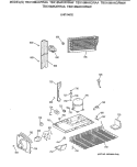 UNIT PARTS Diagram and Parts List for TBX18MAXHRAA  General Electric Refrigerator