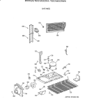 UNIT PARTS Diagram and Parts List for TBX21MAXCRWW  General Electric Refrigerator