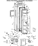 Part Location Diagram of WR17X3316 GE INSULATION RECESS
